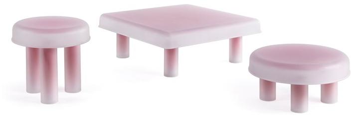 JCP UNIVERSE Круглый журнальный столик из оргстекла Sopovria sun-id-1404131 - Вид №1