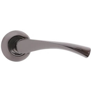 Ручки дверные Megapolis "New-York" H-0823-A-BN, цвет графит