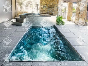 Diamond Spas Прямоугольная встроенная гидромассажная ванна с гидромассажем