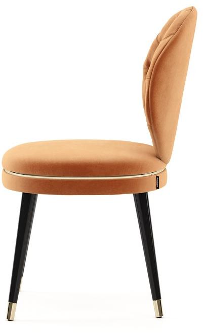 Domkapa Стул медальон из бархата Katy Dkj26  - Вид №5