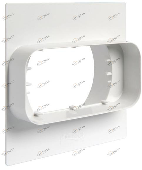 First Corporation Пластина для прохода в стену из прямоугольной трубы La ventilazione sun-id-1369785