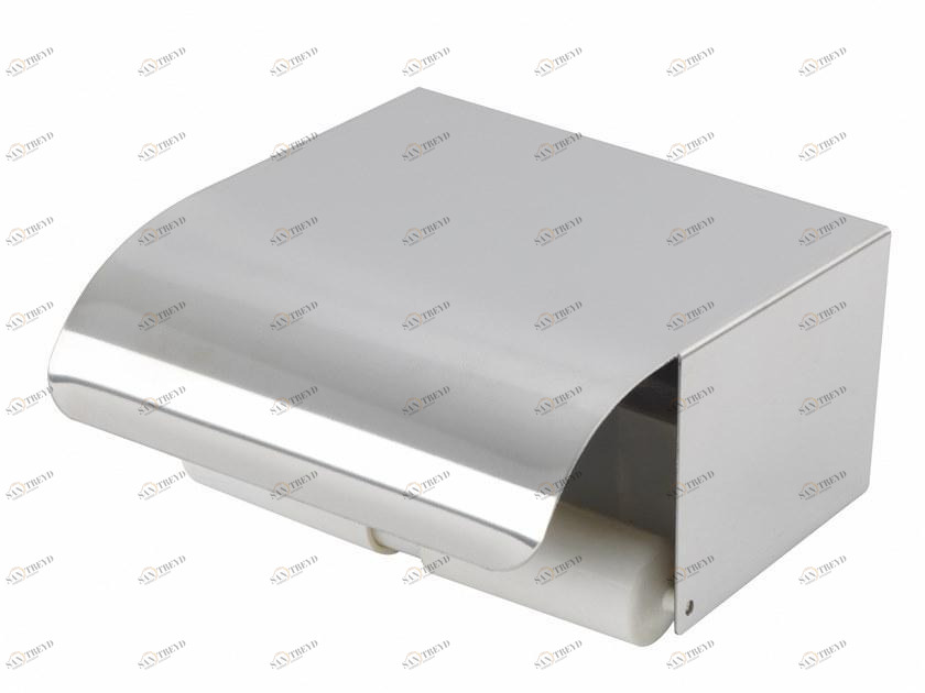 Stilhaus Держатель рулона из нержавеющей стали с крышкой Saturno 1005 Stil Haus