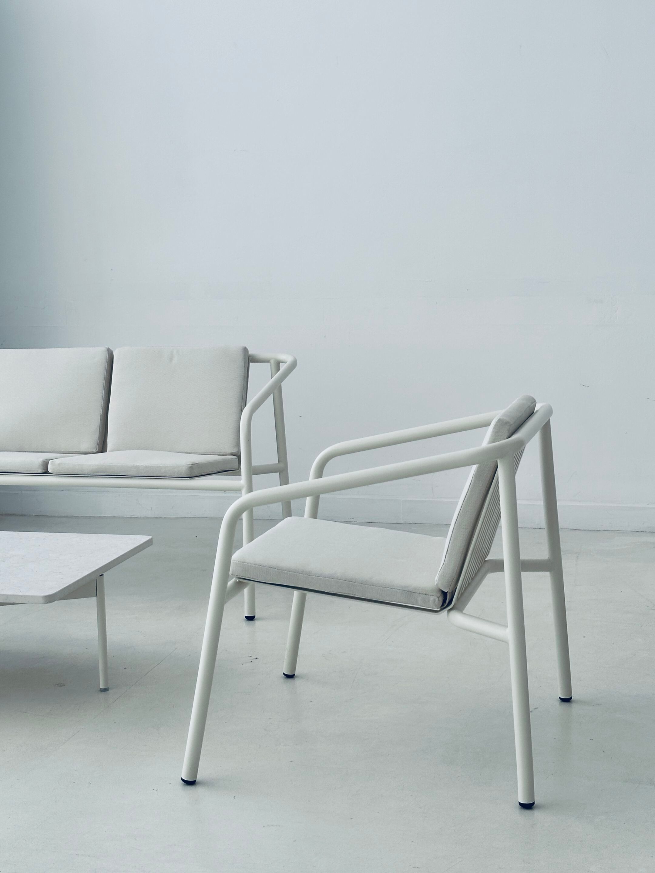 Алюминиевый садовый стул с подлокотниками Branca Lisboa Erva ARCH-00100316 - Вид №1