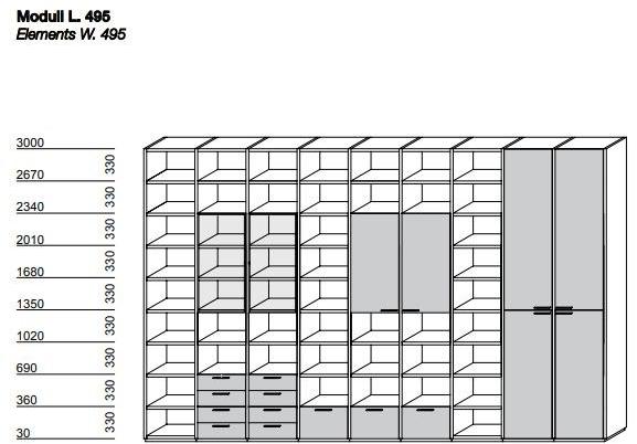 Porro Модульный книжный шкаф System sun-id-1363904 - Вид №11