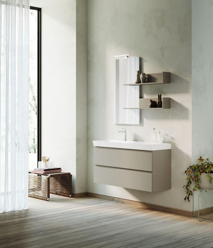 Mobiltesino Лаковая тумба под умывальник с ящиками Cromo sun-id-1436414 - Вид №2