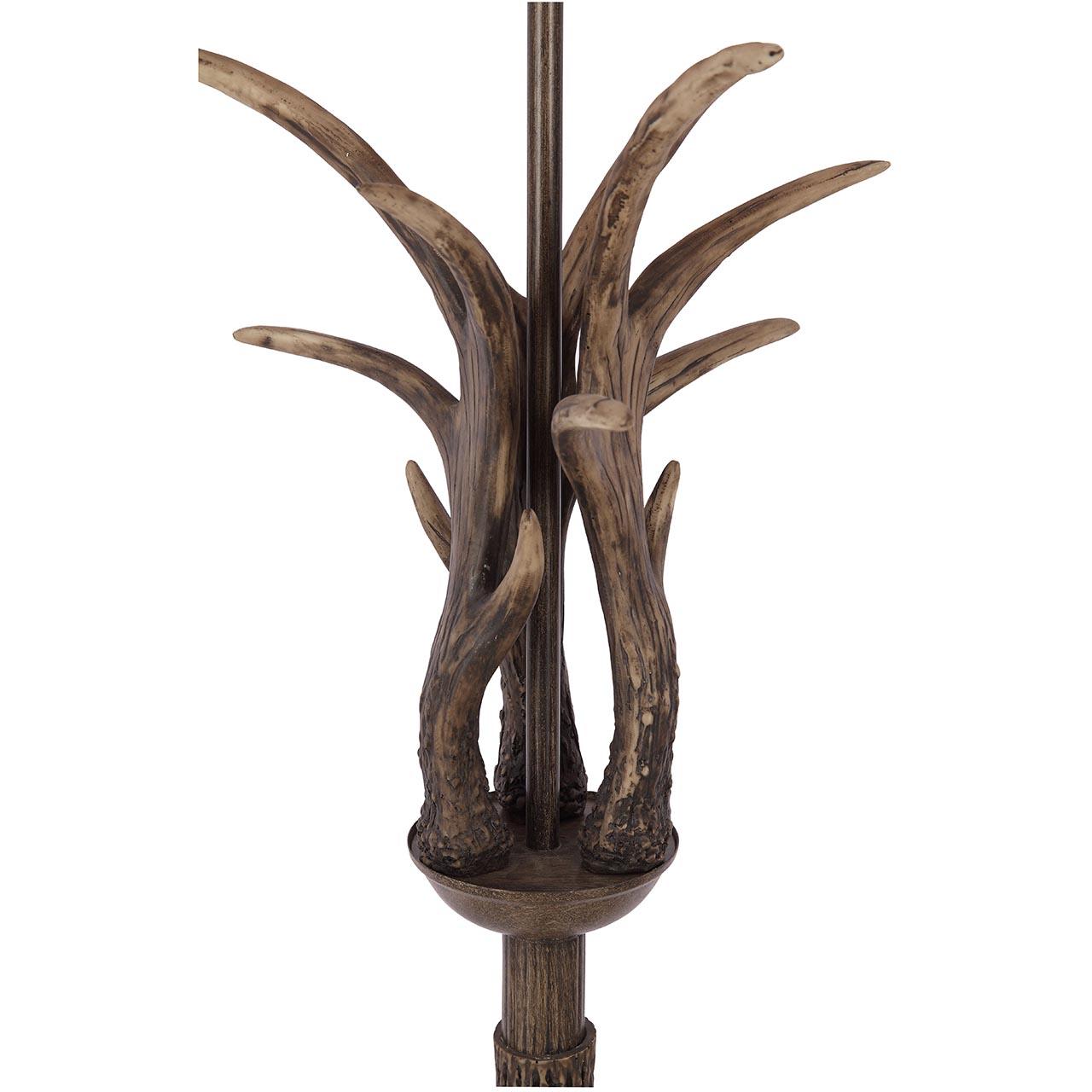 Торшер с абажуром коричневый Corna SL154.705.01 ST LUCE CORNA 00-3908854 Бежевый;коричневый  - Вид №1