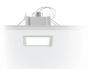 EGOLUCE Квадратный встраиваемый светодиодный точечный светильник Easy 6432