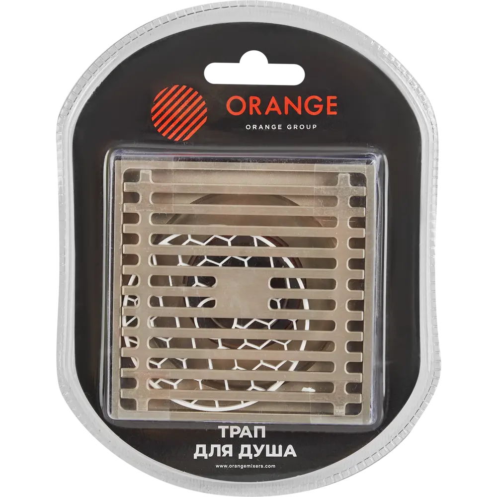 Трап для душа Orange OT01-005ni сухой затвор 100х100 мм никелированный STLM-2188920 - Вид №7