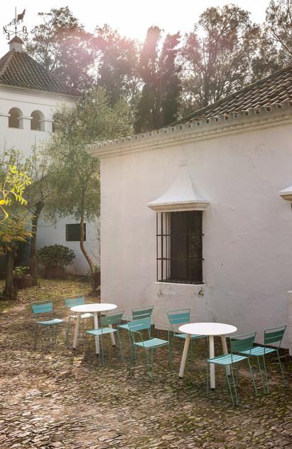 iSimar Садовый стул из стали с подлокотниками Mallorca 9136 - Вид №3