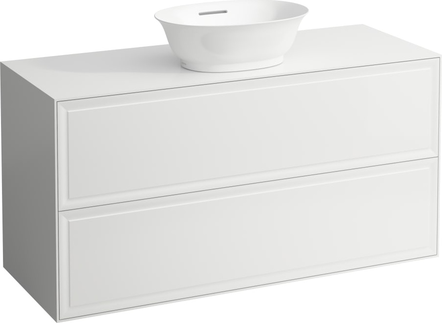 H4060220856271 Шкафчик 1200, 2 ящика, совместим с раковиной-чашей 812850, 812851, 812852, 812853 LAUFEN PRO