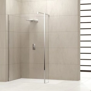 Novellini. Душевой уголок 80x80 см H6 с хромированным профилем GIADA