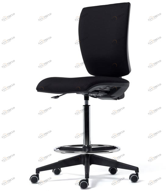 Diemme Офисный табурет с 5 спицами в ткани на колесиках Five sun-id-1364229