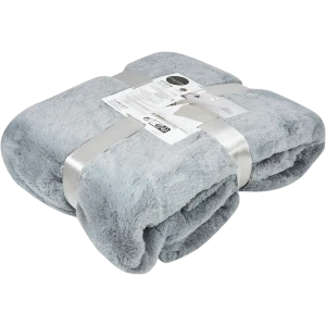 Плед Inspire Enalie Granit 3 200х220 см полиэстер цвет серый 82560497 STLM-2160371