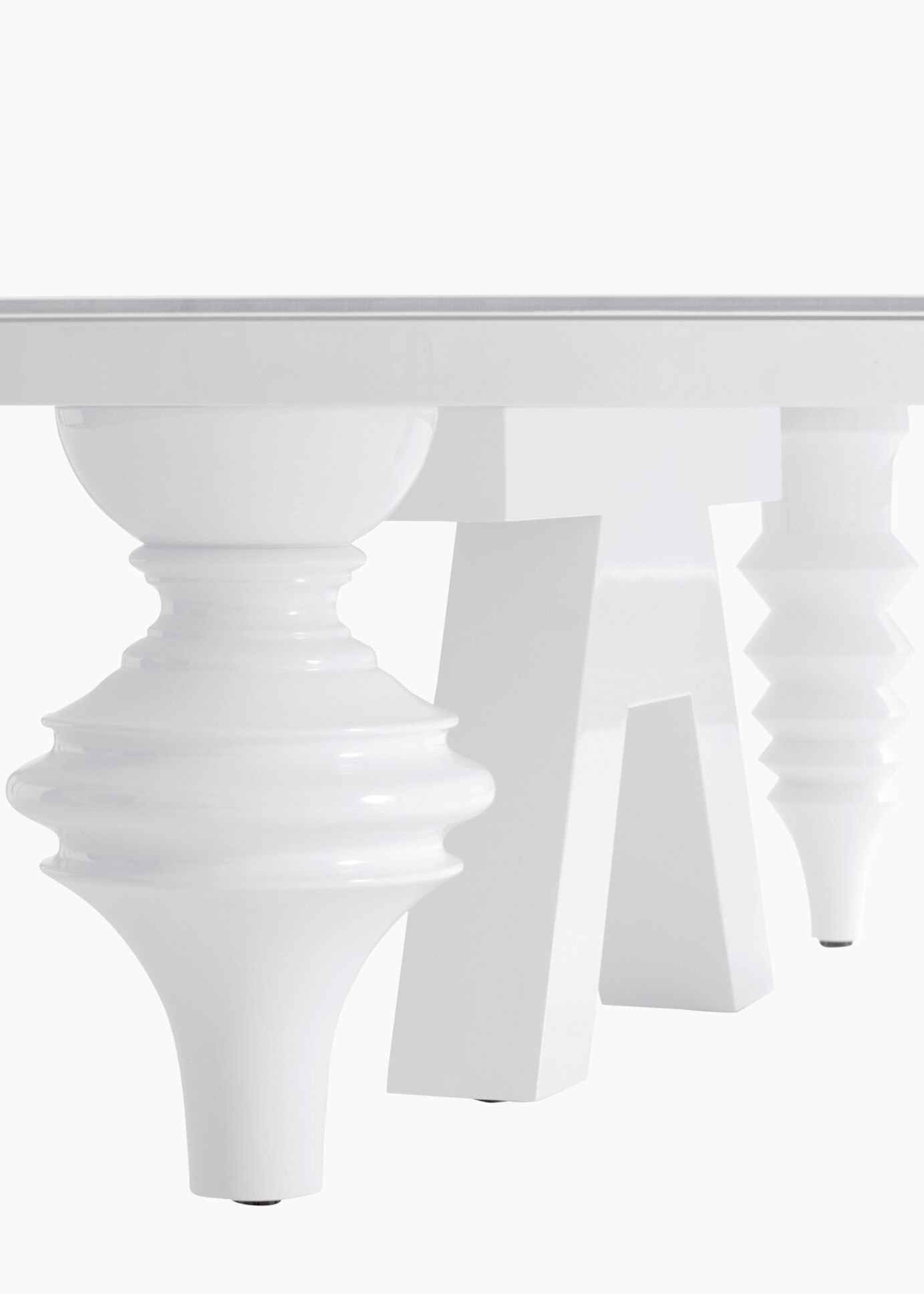 Круглый журнальный столик из МДФ для гостиной BD Barcelona Multileg ARCH-00093156 - Вид №1