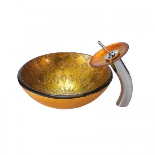 U-GV691-19mm-KGW1700 Накладная раковина на столешницу  прямоугольная Krausru  - Вид №1