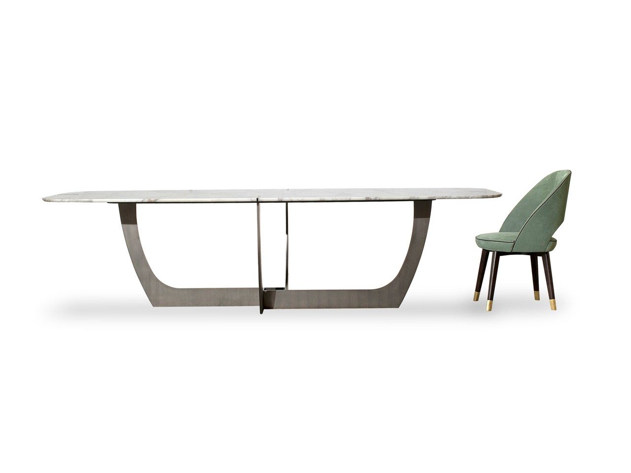 Мраморный бочковый стол Baxter ROMEO ARCH-00023812