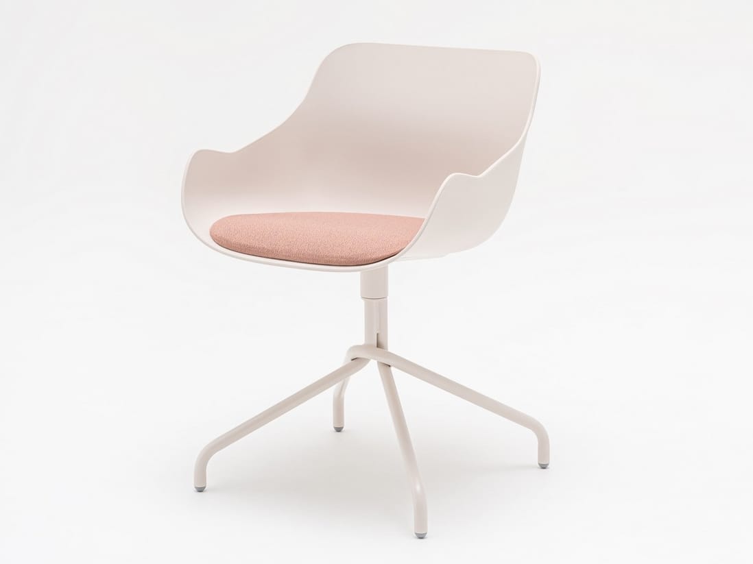 Вращающееся кресло из полипропилена со встроенной подушкой MDD Baltic ARCH-00118371 - Вид №20