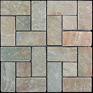 МОЗАИКА ИЗ НАТУРАЛЬНОГО КАМНЯ  KL-M014 NATURAL FRANCE