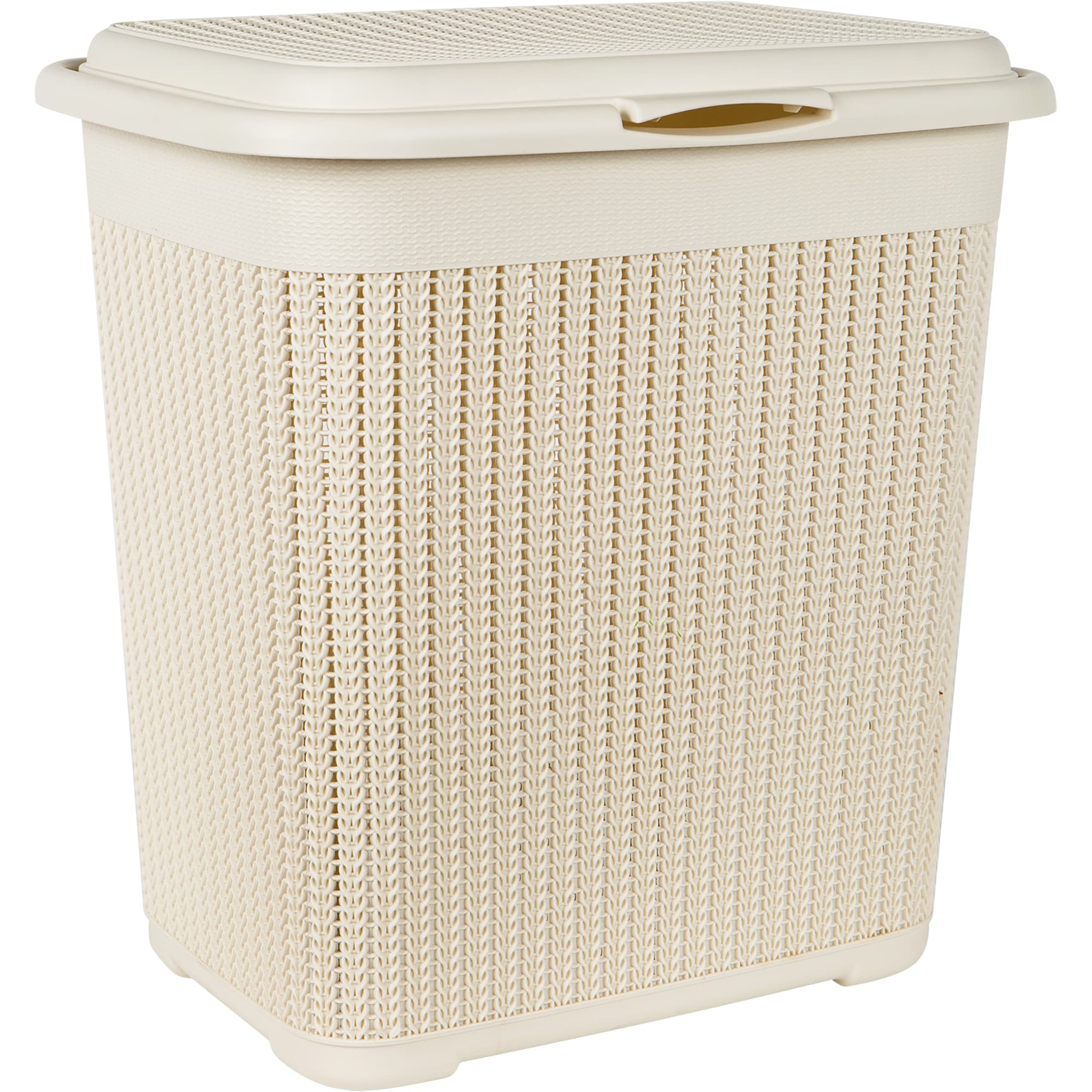 82132955 Корзина для белья «», 40 л, цвет бежевый Вязание Santreyd 