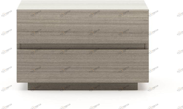 Laskasas Прямоугольная тумбочка из дерева с ящиками sun-id-1456788