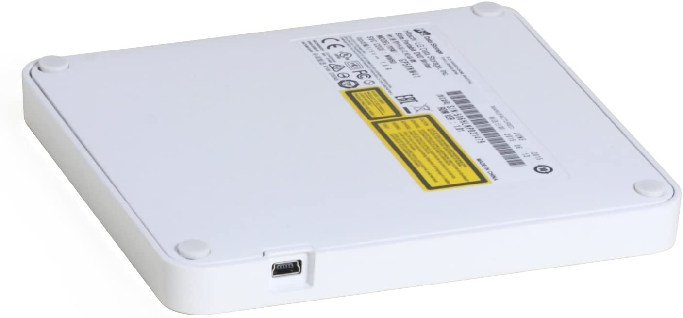 GP50NW41.AUAE12W dvd-rw ext. white slim ret. usb2.0 LG Santreyd  - Вид №3