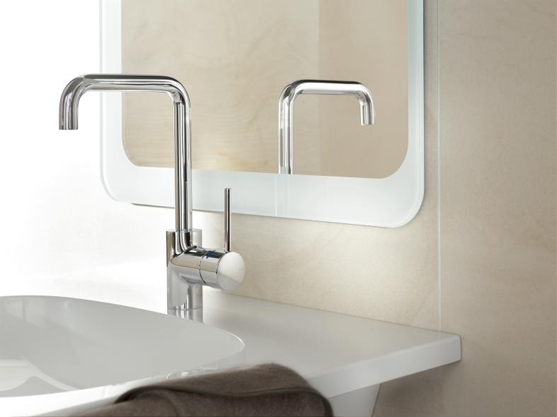 AQ1.12M10440 Однорычажный смеситель для раковины HEWI System-Armaturen  - Вид №2