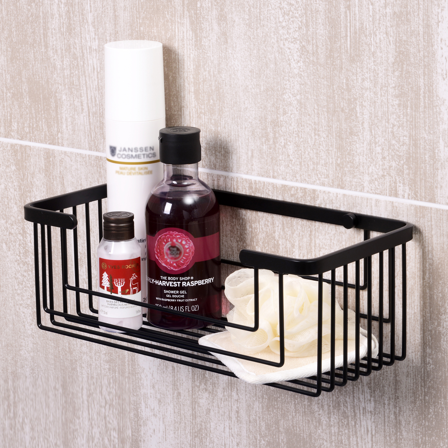 K-711BLACK Полка металлическая WasserKRAFT 