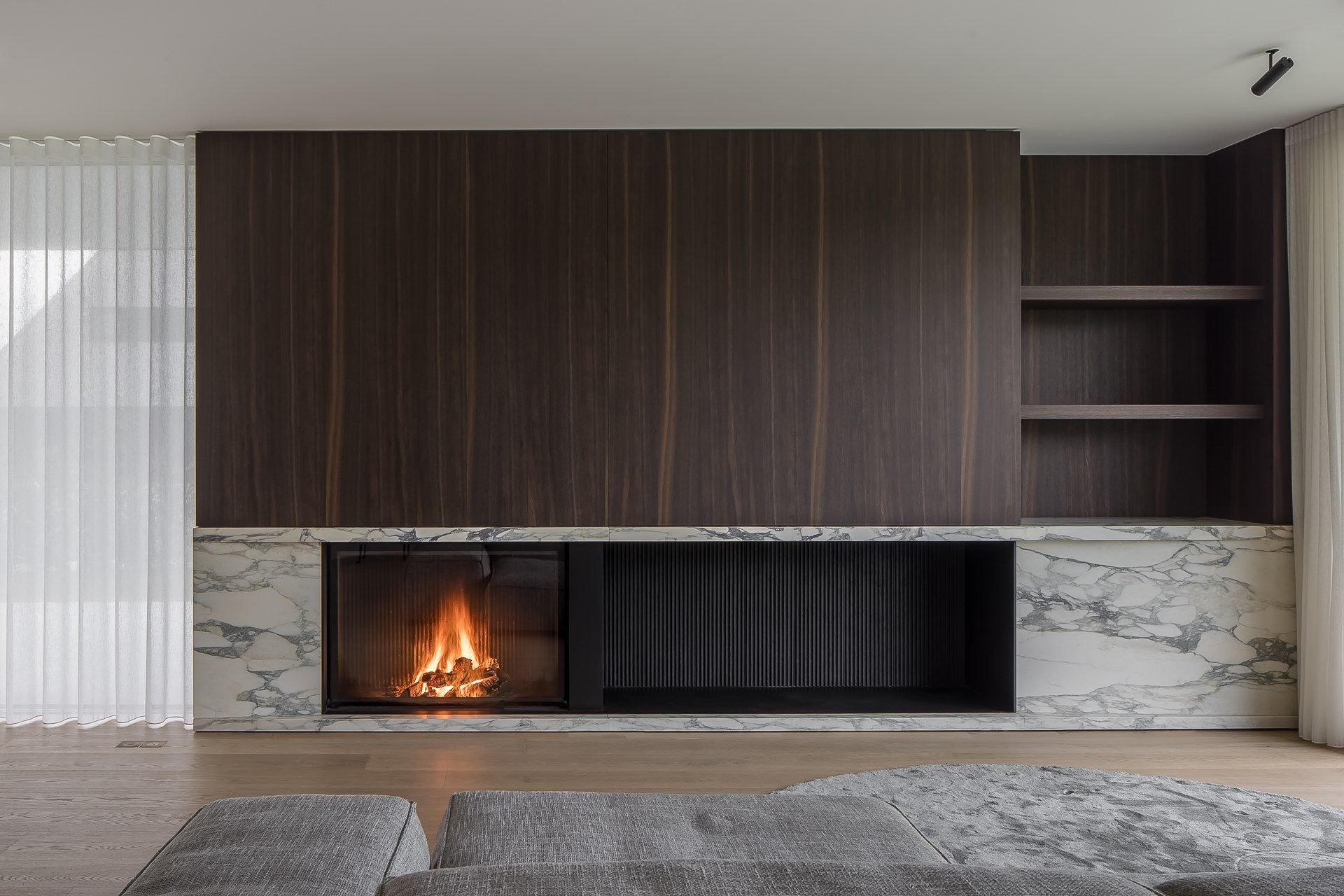 Газовый закрытый камин Metalfire ARCH-00003914 - Вид №2