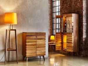 sixay furniture Барный шкаф из массива дерева