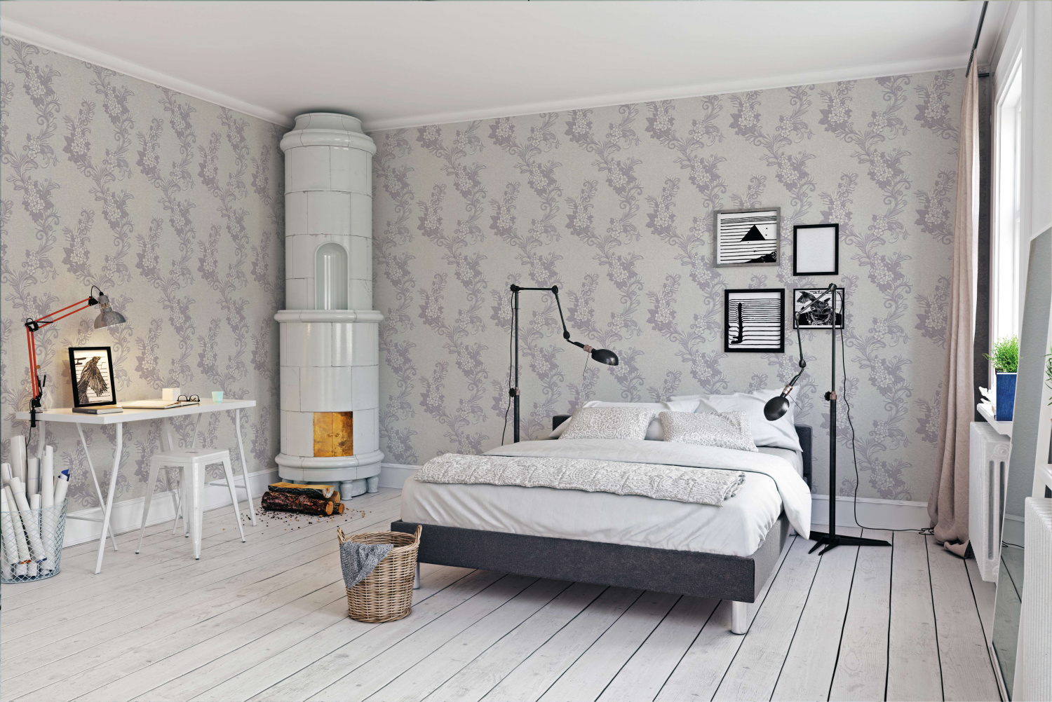 Рулон обоев основа Бумажная HC11015-21 Home Color Мин. заказ 16 рулонов HC1101521 - Вид №6