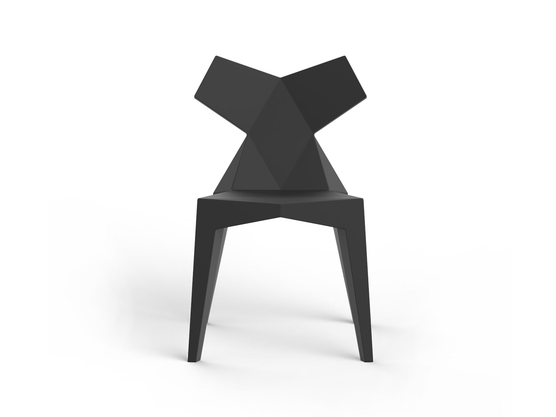 Штабелируемый садовый стул из полипропилена Vondom кимоно ARCH-00013823 - Вид №1