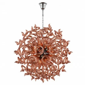 Подвесная люстра Lightstar Medusa 890183 LIGHTSTAR ДИЗАЙНЕРСКИЕ, MEDUSA, ШАР 056306 Оранжевый