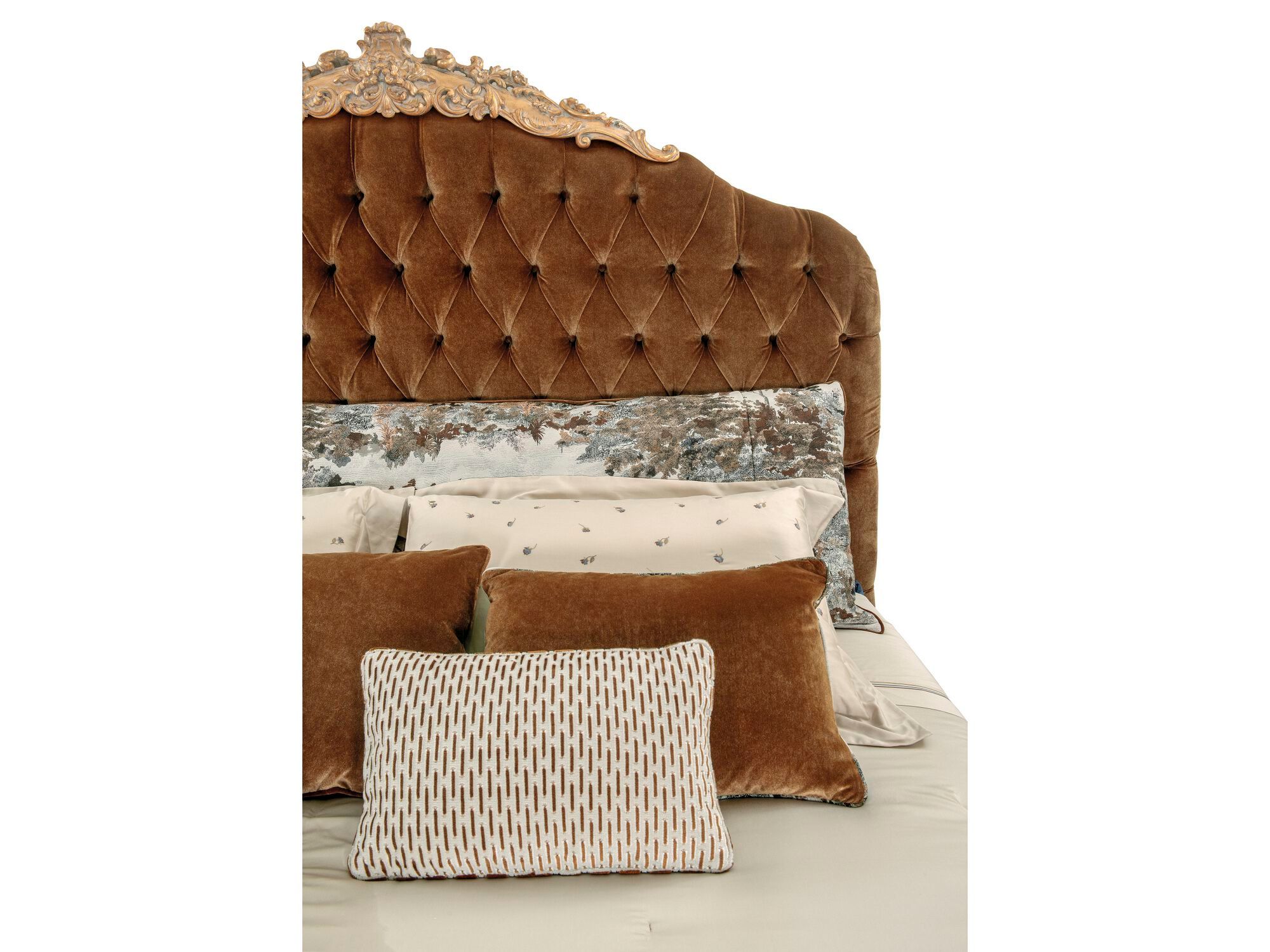 Двуспальная кровать с капитонным изголовьем Bellotti Ezio Charming ARCH-00132454 - Вид №2