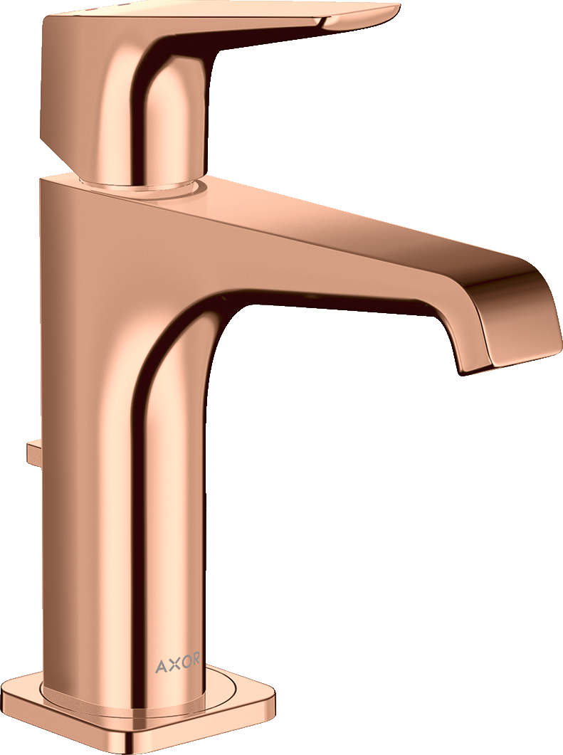 36110300 Смеситель для раковины 130, однорычажный, с рычажной ручкой и сливным гарнитуром AXOR CITTERIO E