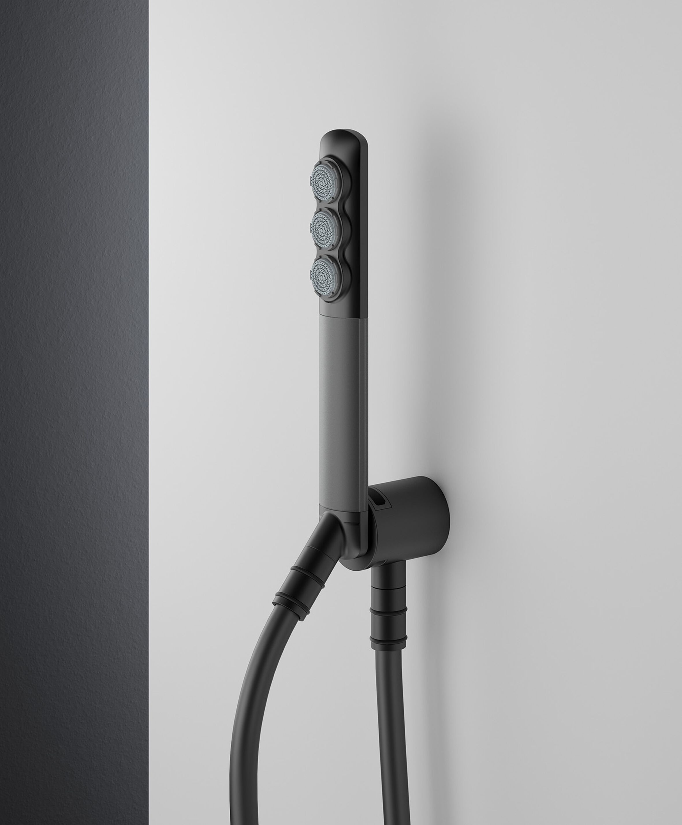 Настенный смеситель для ванны с ручным душем Zazzeri Surf ARCH-00113413 - Вид №2