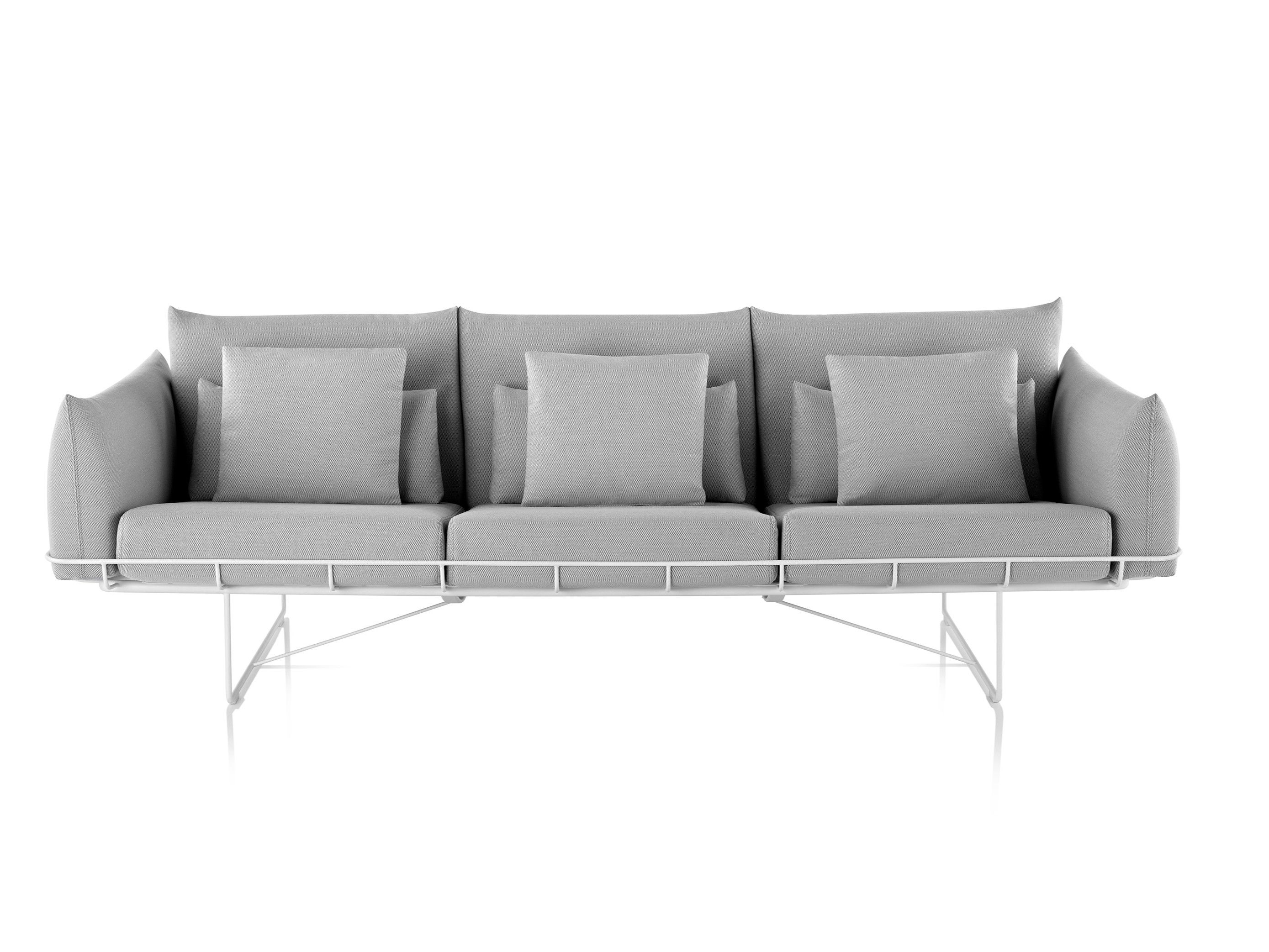 3-местный тканевый диван Herman Miller каркасный ARCH-00011673