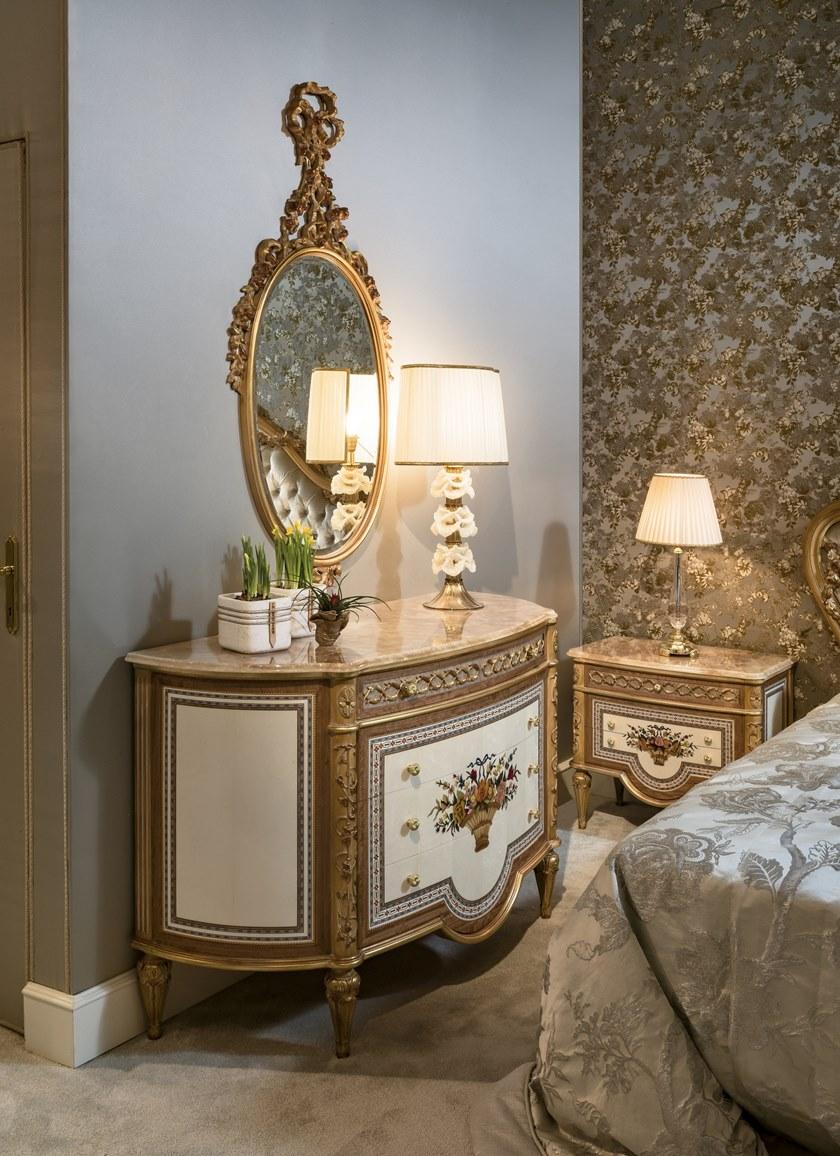 Bellotti Ezio Овальное зеркало из дерева с настенной рамой 3700_luigi xvi 3703 - Вид №1