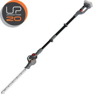 Кусторез аккумуляторный Sterwins 20 В, телескопическая ручка