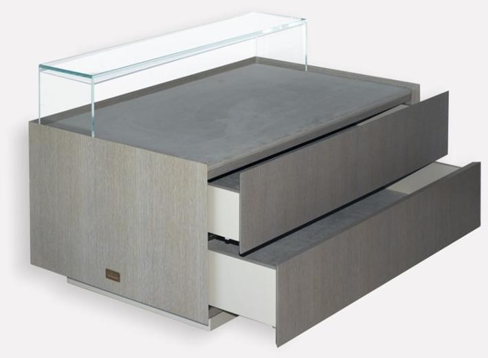 MORADA Прикроватная тумбочка из дуба с ящиками Cofre Cofre ns - Вид №1