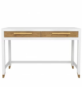 Письменный стол белый с деревянными ящиками 120 см N1 Arnika FURNITERA ПИСЬМЕННЫЕ СТОЛЫ ARNIKA 120352 Белый