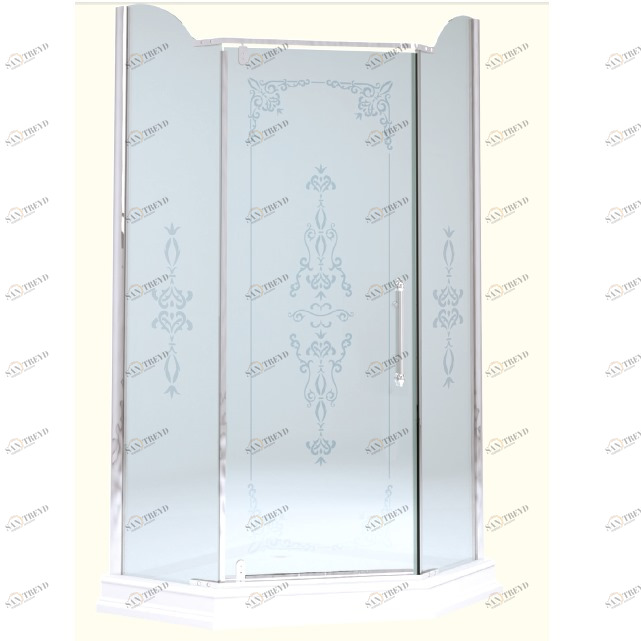 Душевой уголок MIGLIORE Diadema, 105 х 105 см ML.DDM-22.811 TR.BR/DX