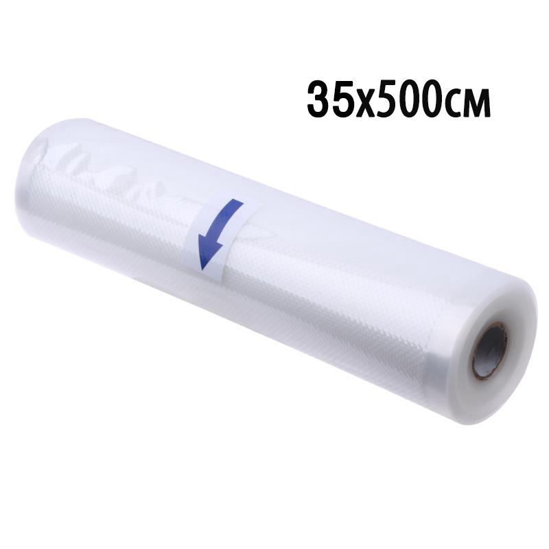 2418 Пакет для вакуумной упаковки продуктов. Рулон 35х500см LAB.Space 
