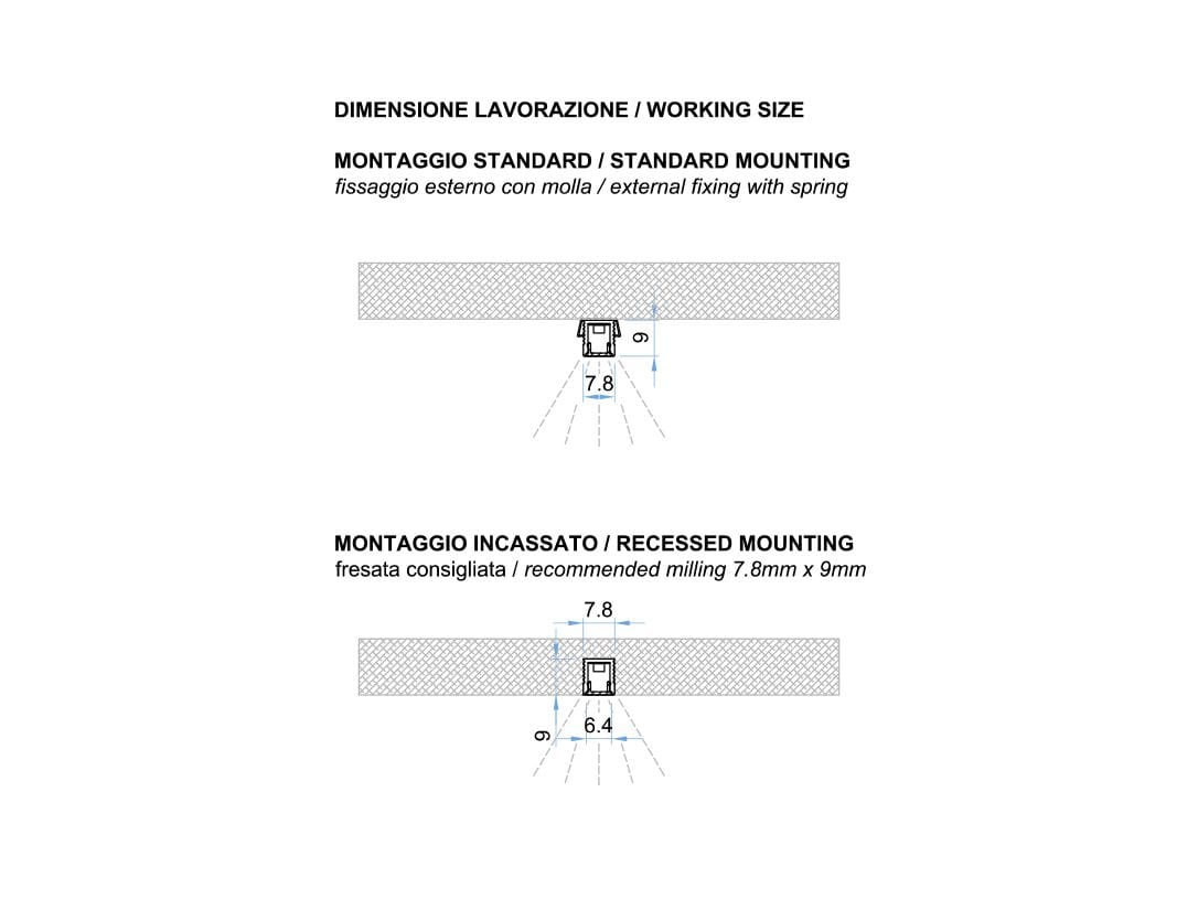Внешний светодиодный профиль Metalarredo MIRE2 ARCH-00076214 - Вид №2