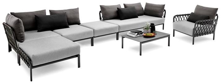 solpuri Модульный угловой садовый диван Caro sun-id-1495018 - Вид №14