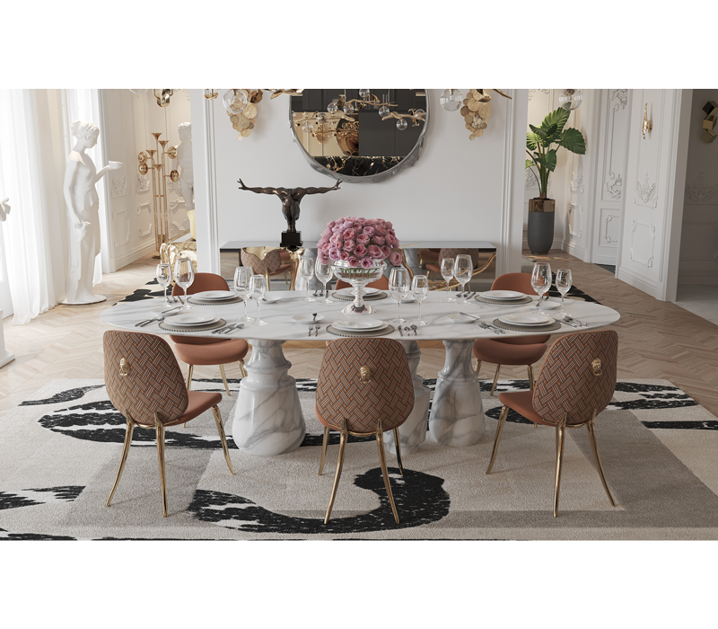 0-145 Обеденный стол Pietra oval xl estremoz  Boca Do Lobo  - Вид №2