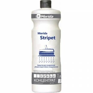 NMS104 Средство STRIPET PLUS для тщательной очистки водостойких поверхностей, флакон 1 л Merida