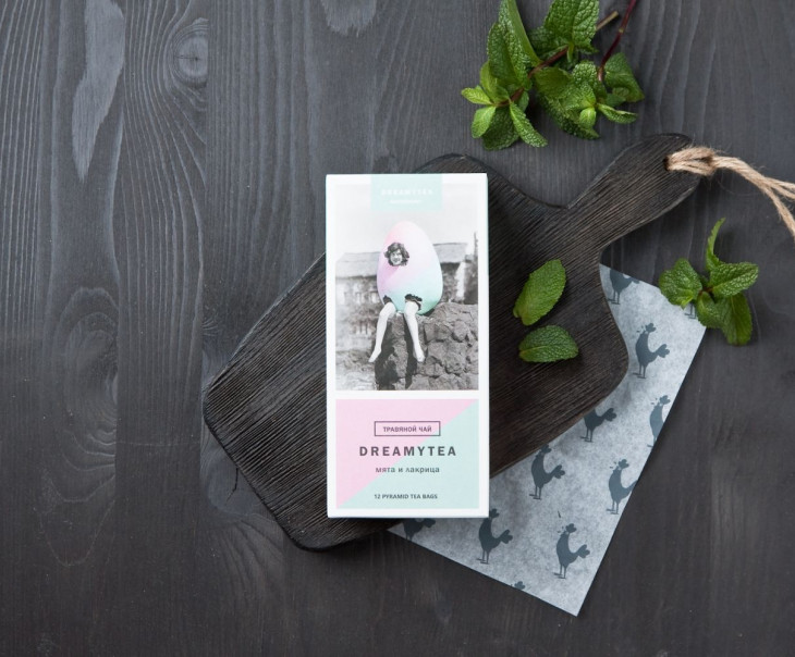 7972 Травяной чай "DREAMYTEA" Мята и лакрица Вкусляндия 