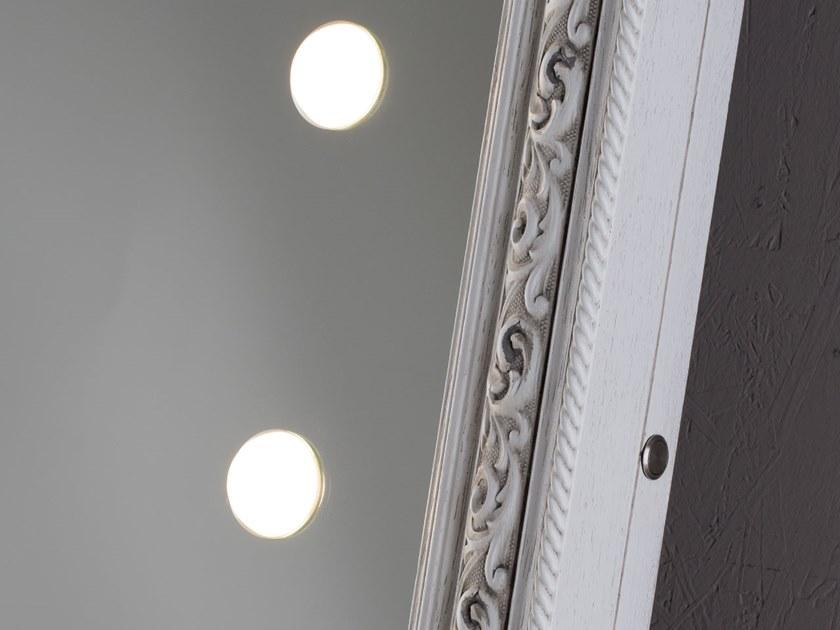 UNICA by Cantoni Прямоугольное настенное деревянное зеркало со встроенной подсветкой Mf sun-id-1366247 - Вид №4