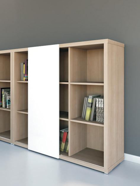 MDD Высокий офисный шкаф с раздвижными дверцами Mito sun-id-1394258 - Вид №1