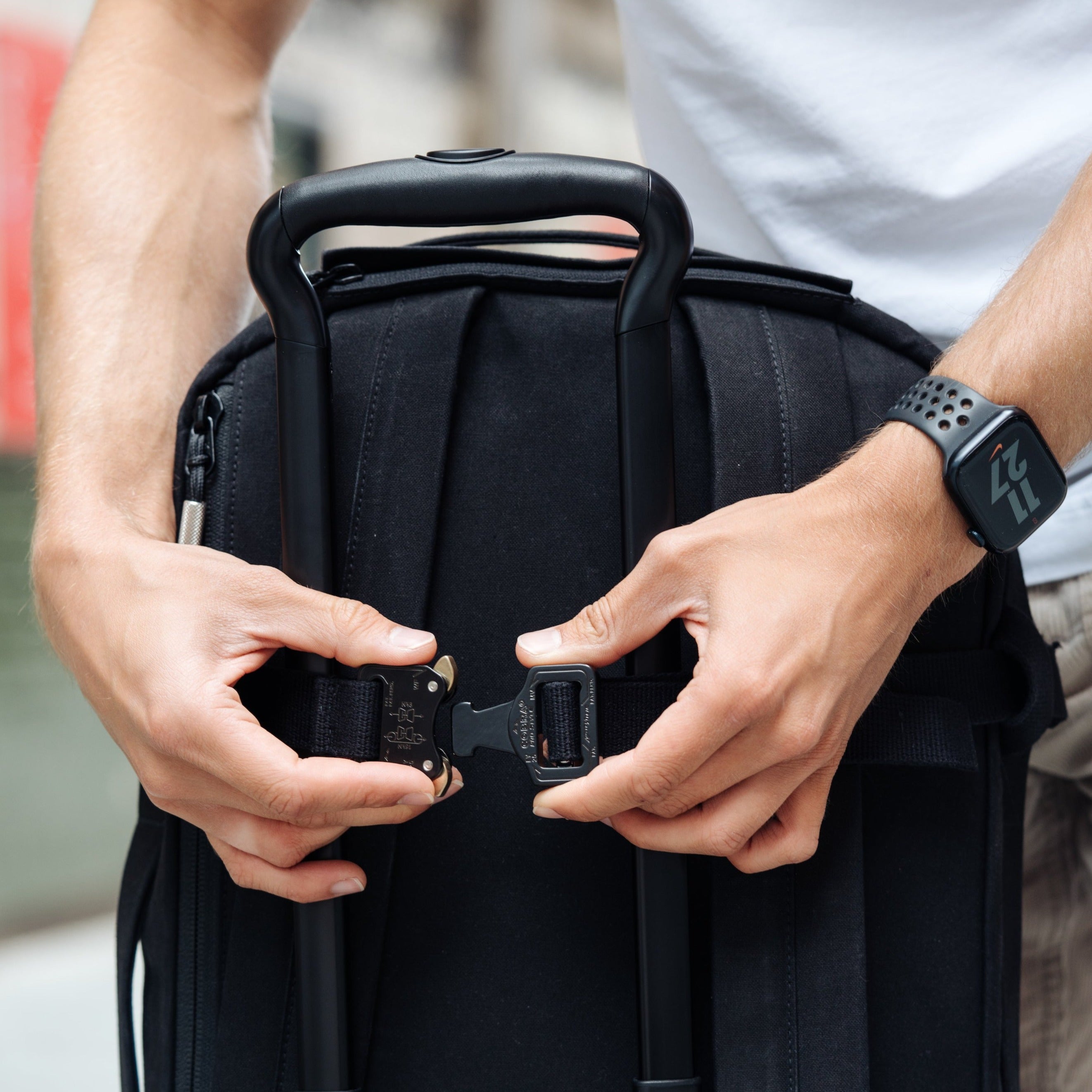 W301BLA-MAR-STE Ежедневная упаковка 21 л — морская/нержавеющая сталь Wingback  - Вид №22